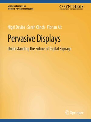 cover image of Pervasive Displays